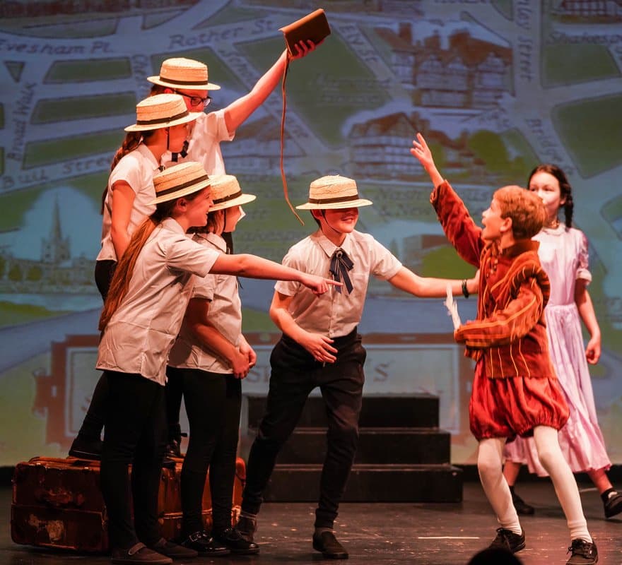 TTW Mary Poppins production on stage